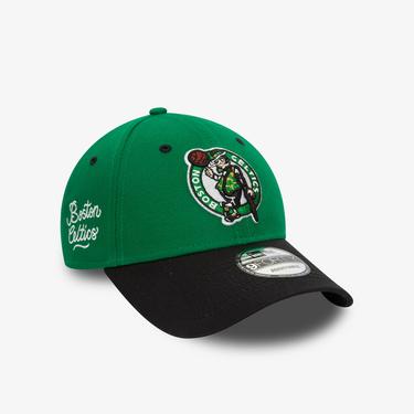  New Era NBA Side Patch 9Forty Boston Celtics Unisex Yeşil Şapka
