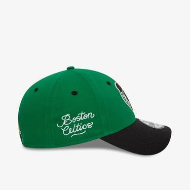  New Era NBA Side Patch 9Forty Boston Celtics Unisex Yeşil Şapka