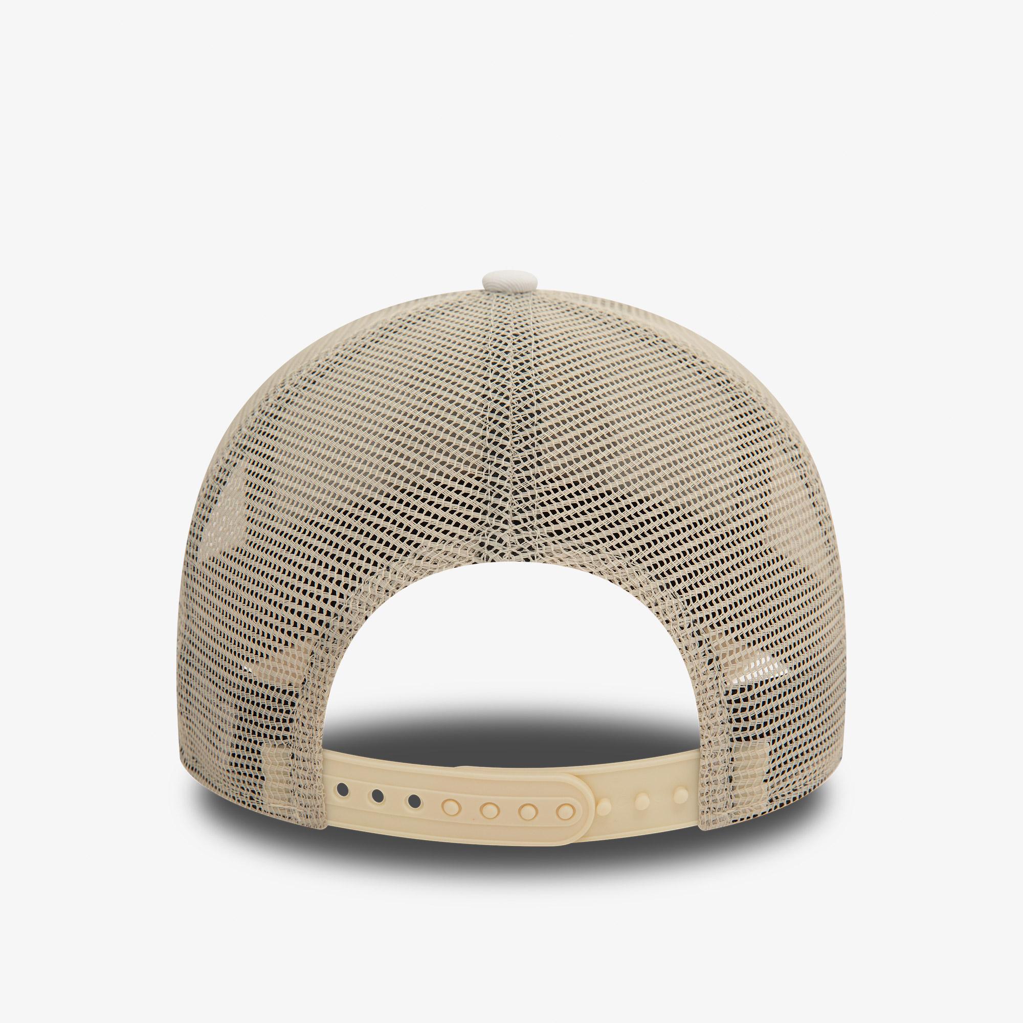 New Era Graphic Print Trucker Newera Ltc Unisex Bej Şapka