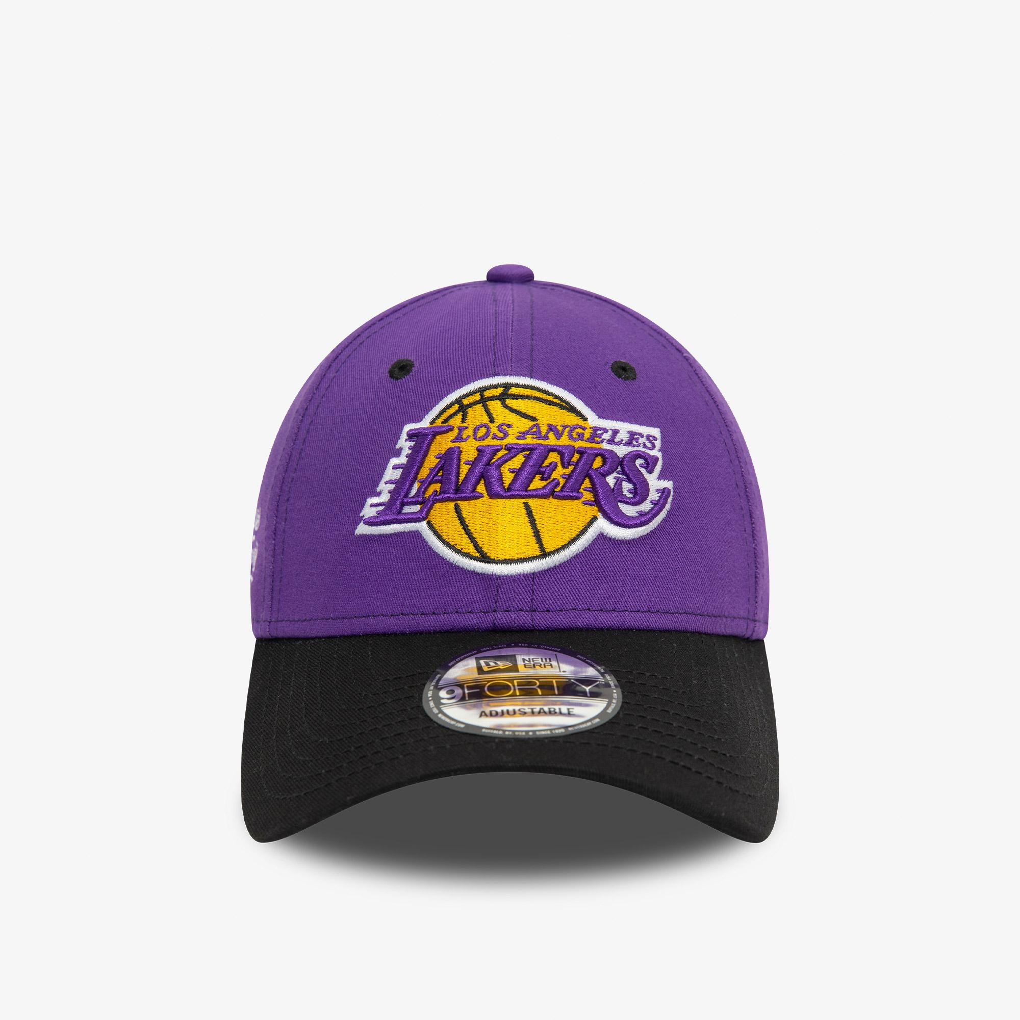 New Era Nba Side Patch 9Forty LA Lakers Unisex Mor Şapka