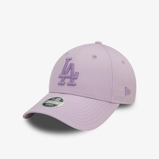  New Era Metallic Logo 9Forty LA Dodgers Unisex Mor Şapka