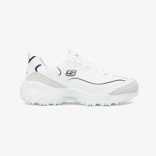  Skechers D'Lites New Heat Kadın Beyaz Spor Ayakkabı