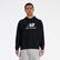 New Balance Sport Essentials French Terry Logo Erkek Siyah Hoodie
