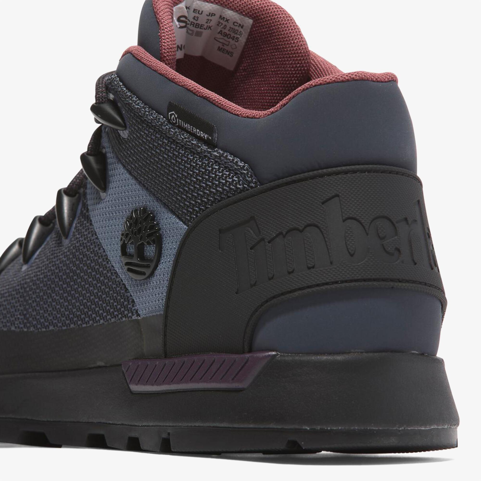 Timberland Sprint Trekker Mid Lace Up Waterproof Erkek Mavi Outdoor Ayakkabı