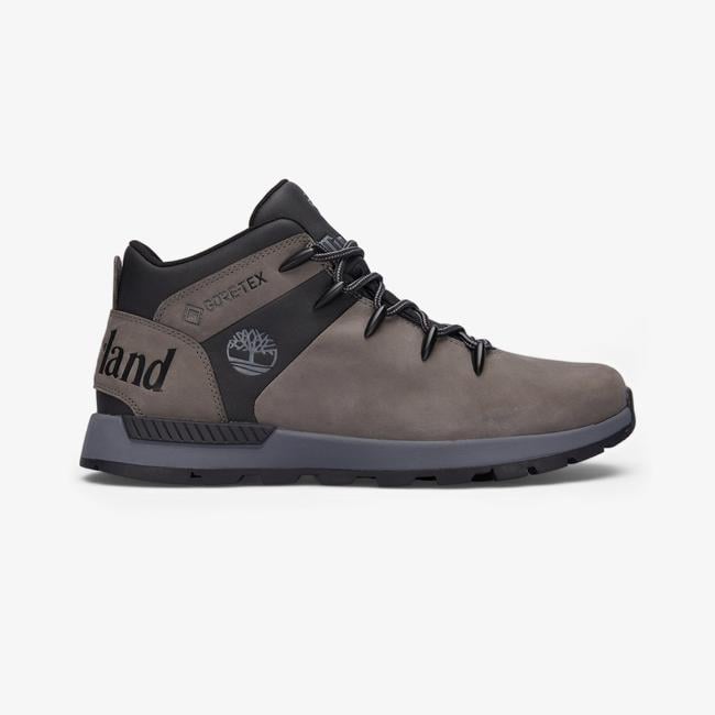  Timberland Sprint Trekker Mid Lace Up Waterproof Erkek Gri Outdoor Ayakkabı