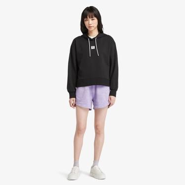  Timberland Kadın Loopback Siyah Kapüşonlu Üst