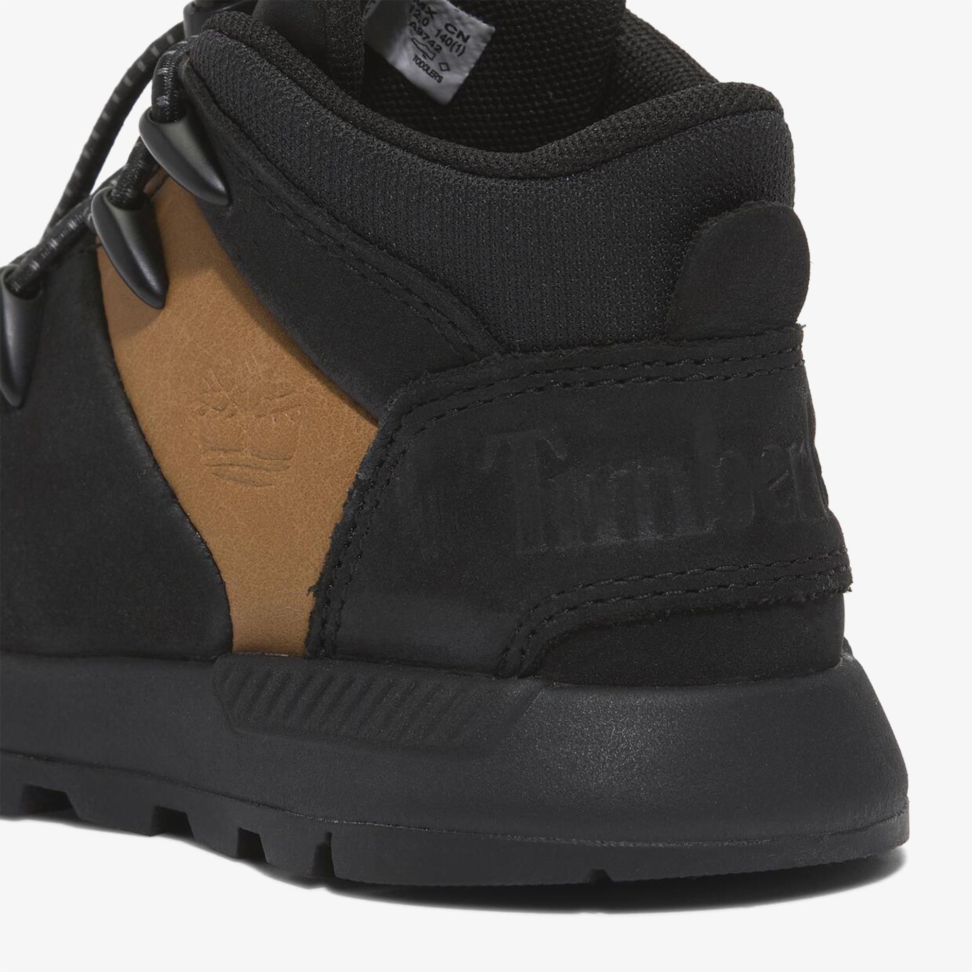 Timberland Sprint Trekker Mid Bungee Çocuk Siyah Outdoor Ayakkabı