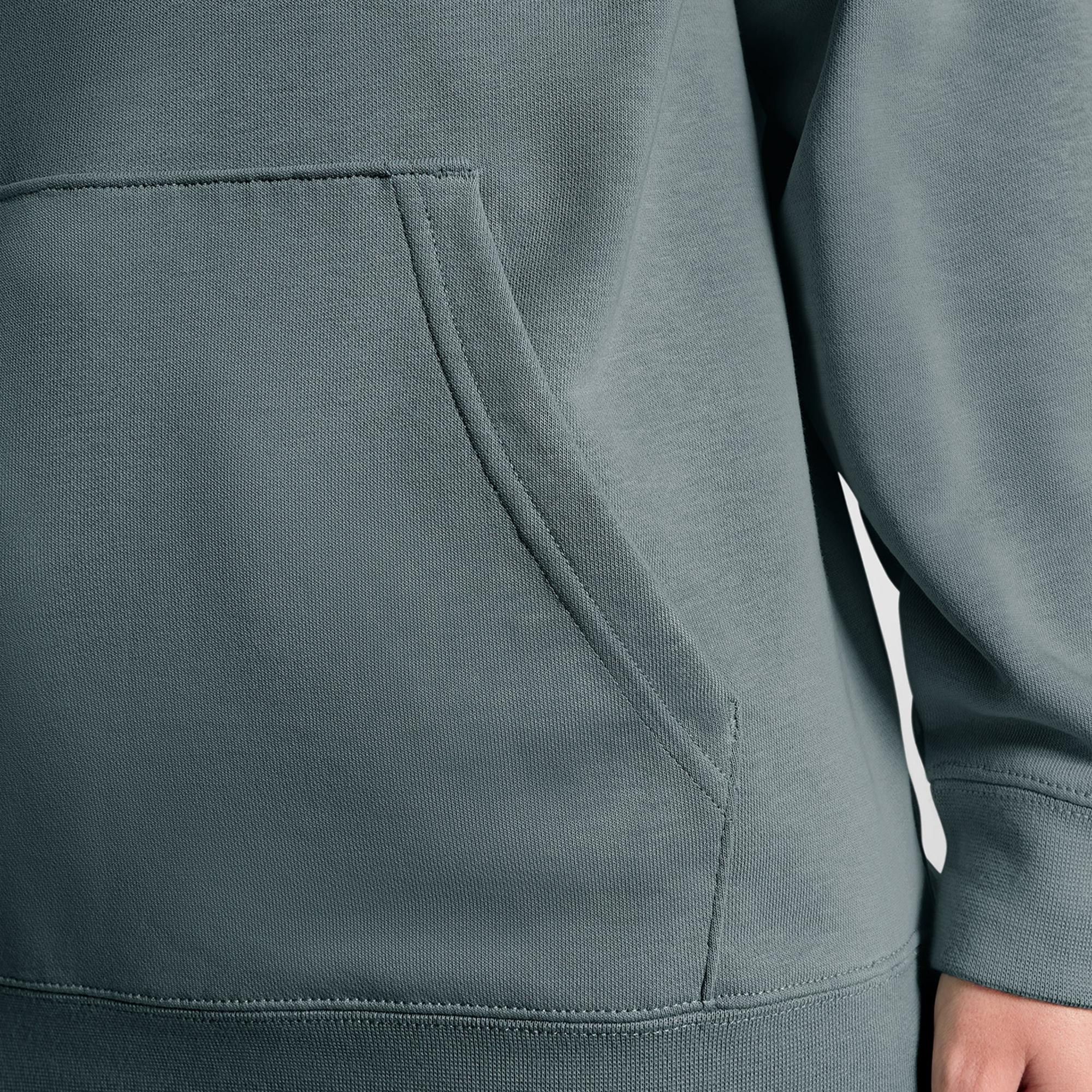 Converse Go-To Unisex Kapüşonlu Yeşil Hoodie