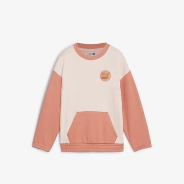  Puma Classics Fc Crew Çocuk Pembe Sweatshirt