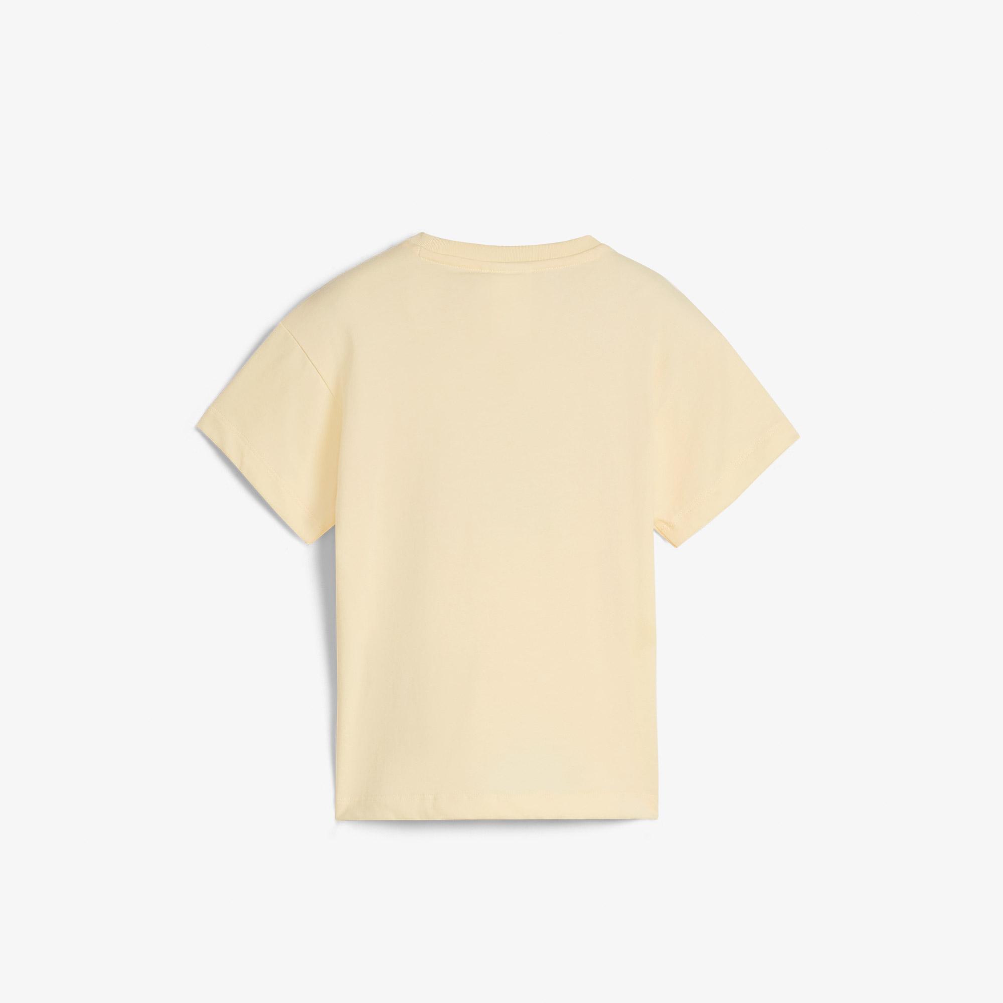 Puma X Trolls Graphic Çocuk Sarı T-Shirt