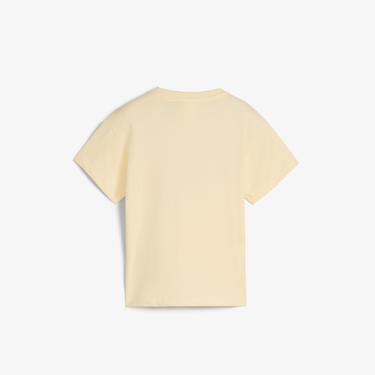  Puma X Trolls Graphic Çocuk Sarı T-Shirt