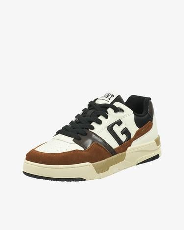  GANT Erkek Kahverengi Deri Logolu Sneaker