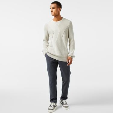  Nautica Erkek Beyaz Regular Fit Triko