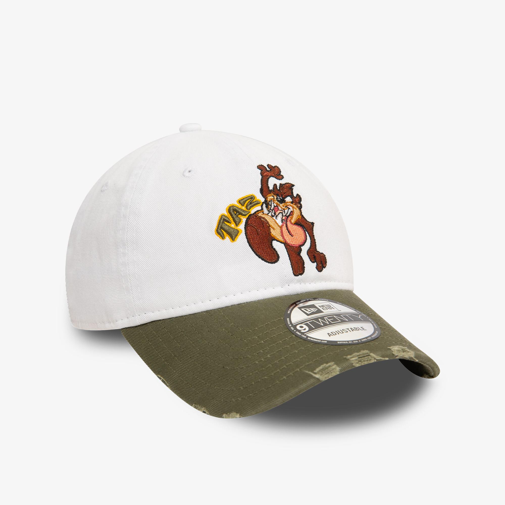 New Era Wb Washed 9Twenty Taz Whinov Unisex Beyaz Şapka