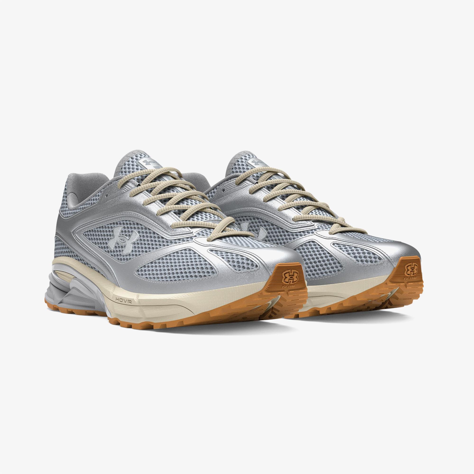 Under Armour Apparition Unisex Gümüş Spor Ayakkabı