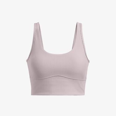  Under Armour Meridian Rib Crop Tank Kadın Gri Atlet