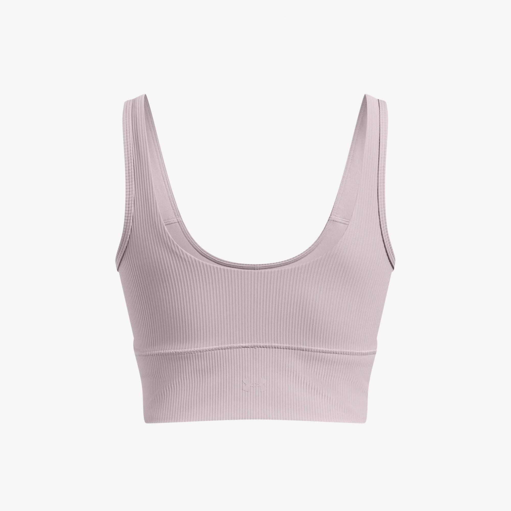 Under Armour Meridian Rib Crop Tank Kadın Gri Atlet