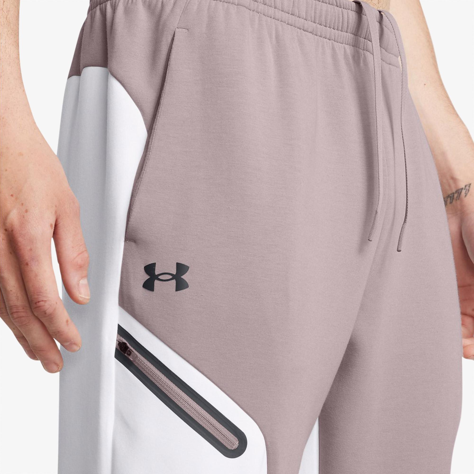 Under Armour Unstoppable Flc Jgr Eu Erkek Gri Eşofman Altı