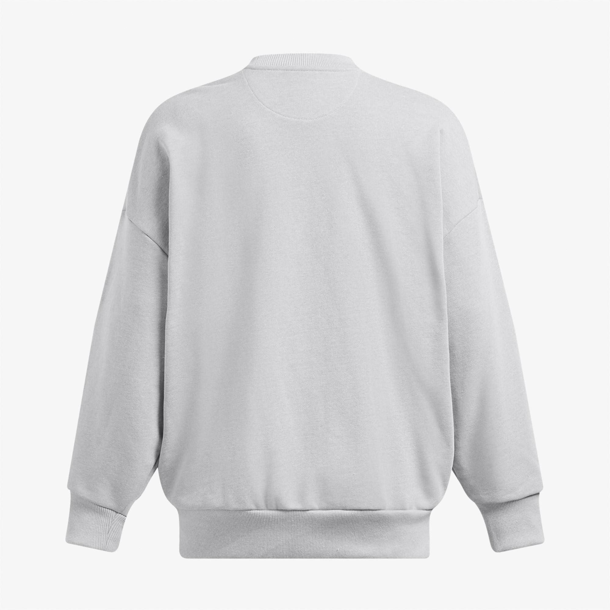 Under Armour icon Hwt Terry Os Crew Kadın Gri Sweatshirt