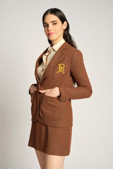  Kahverengi Kadın Ceket