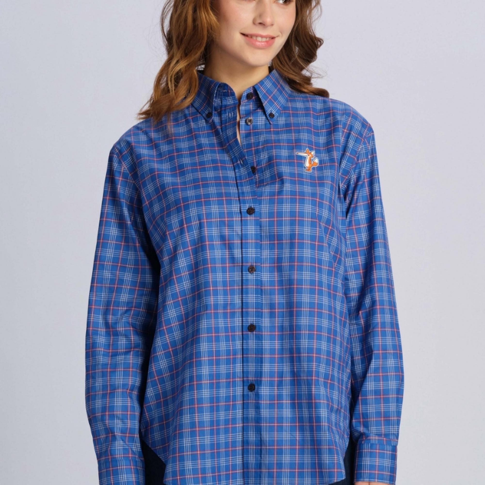 Koyu Mavi Kadın Gömlek