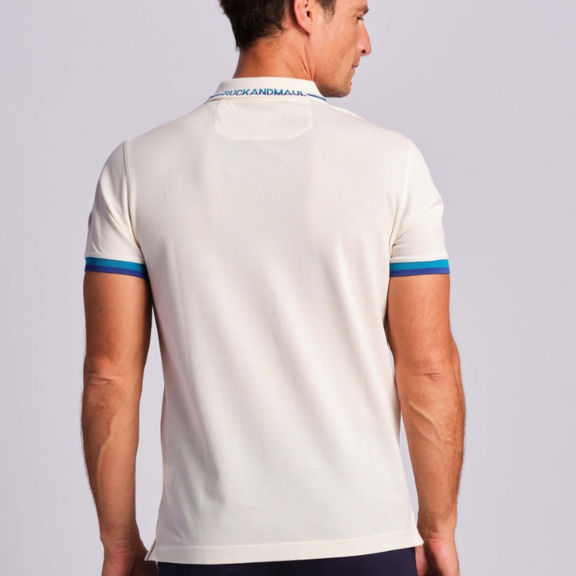 Kırık Beyaz Erkek Polo Tişört
