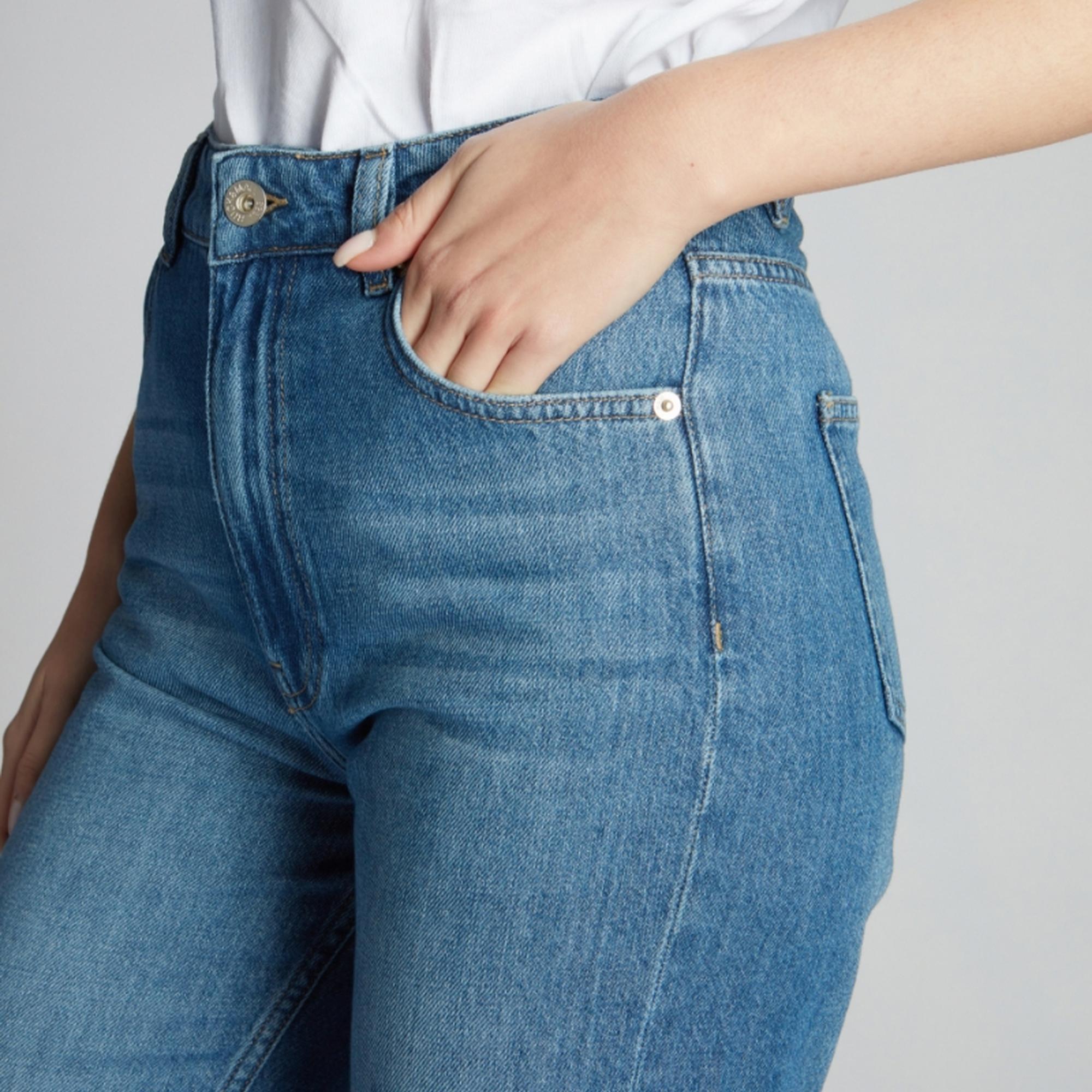 Lacivert Kadın Kot Pantolon