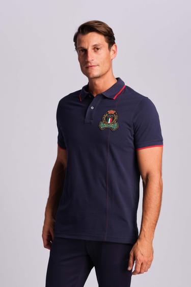  Lacivert Erkek Polo Tişört