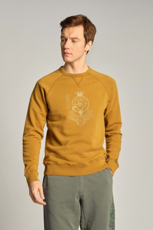  Kahverengi Erkek Sweatshirt