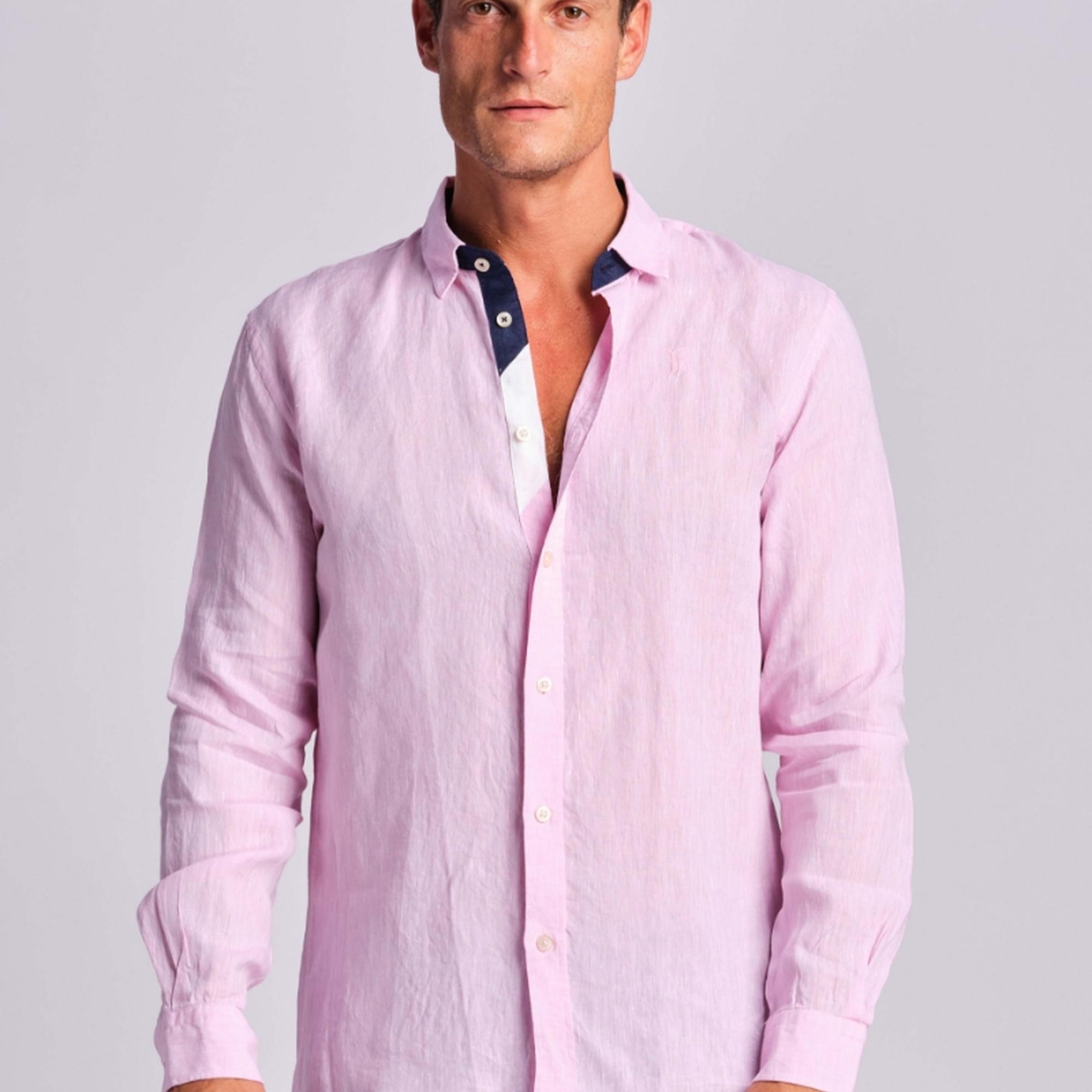 Pembe Erkek Gömlek