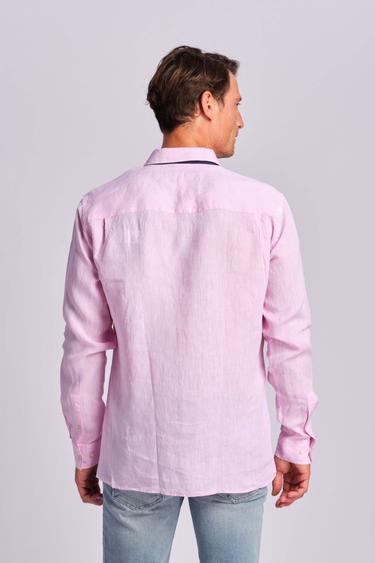  Pembe Erkek Gömlek