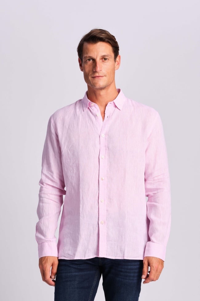  Pembe Erkek Gömlek