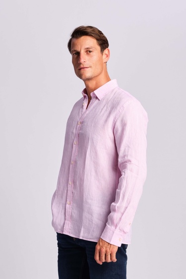  Pembe Erkek Gömlek