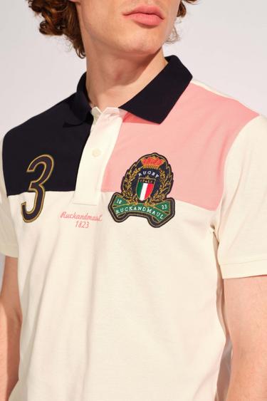  Kırık Beyaz Erkek Polo Tişört