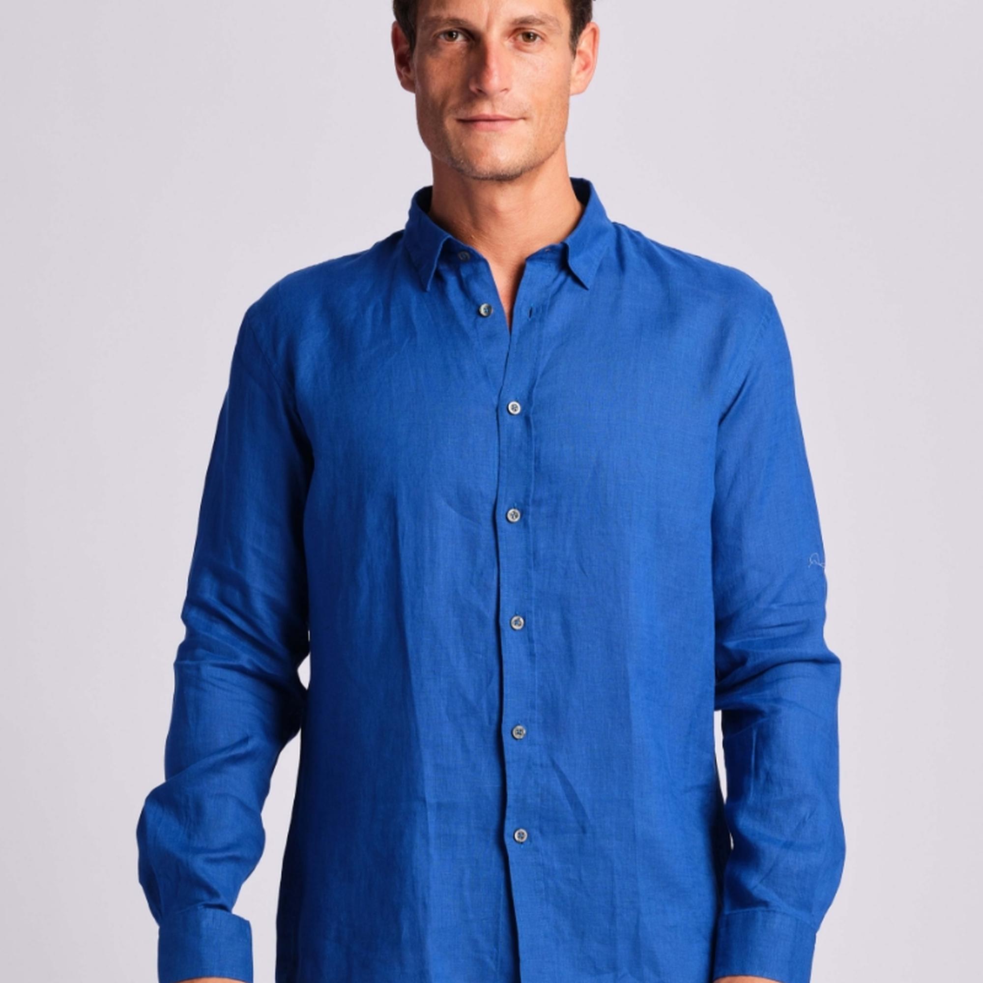 Mavi Erkek Gömlek