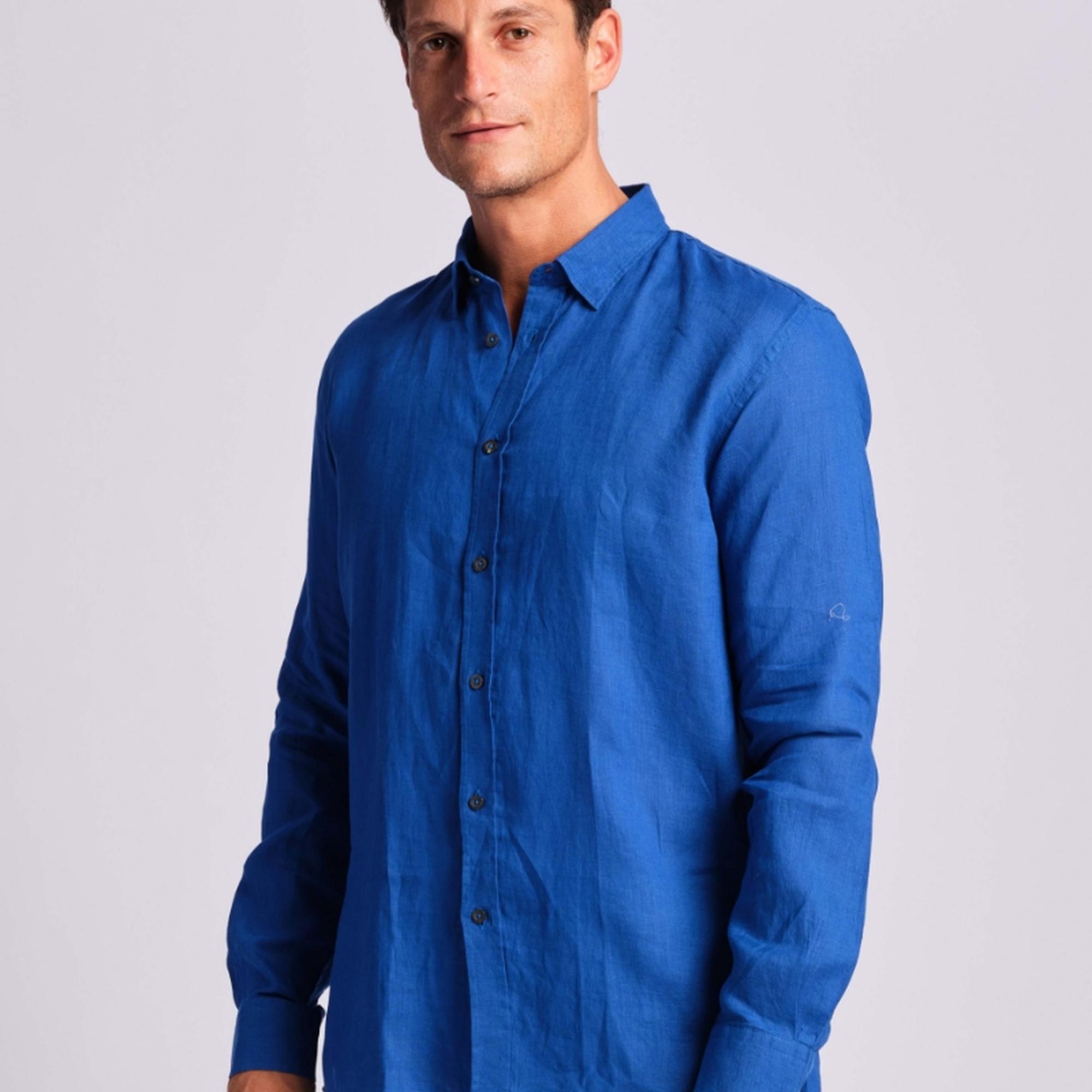 Mavi Erkek Gömlek