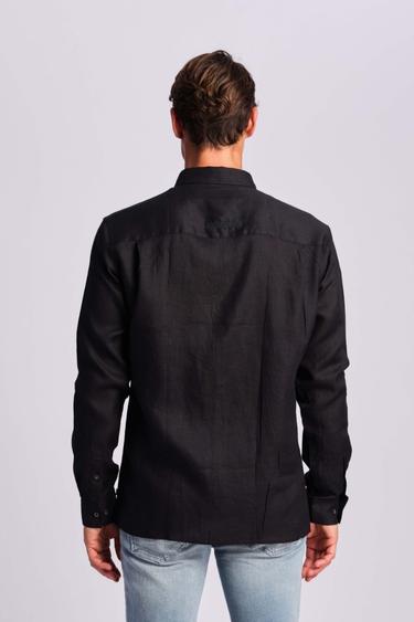  Siyah Erkek Gömlek