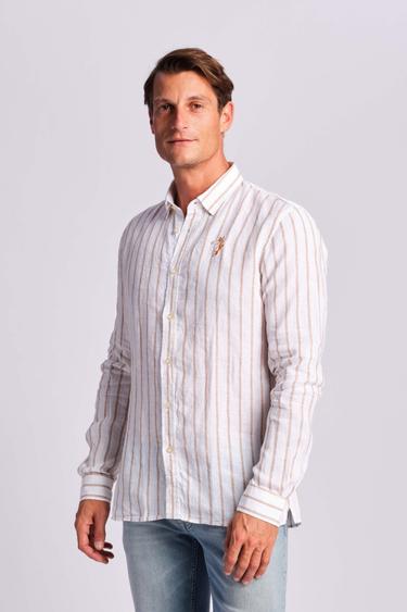  Açık Kahverengi Erkek Gömlek