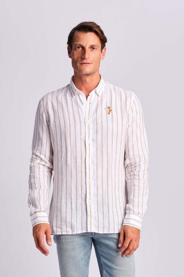  Açık Kahverengi Erkek Gömlek