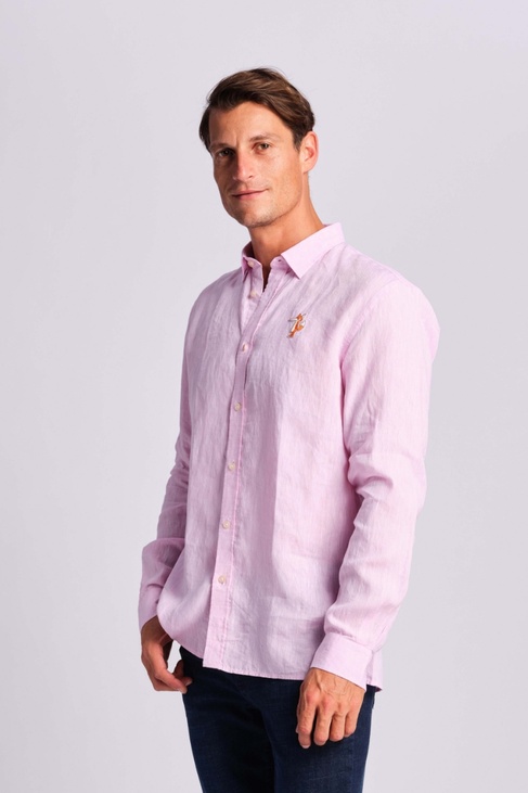  Pembe Erkek Gömlek