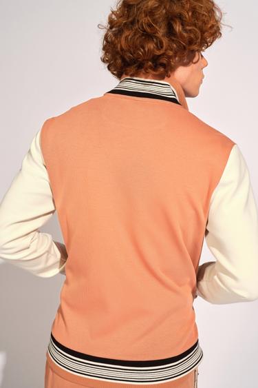  Kiremit Rengi Erkek Spor Ceket