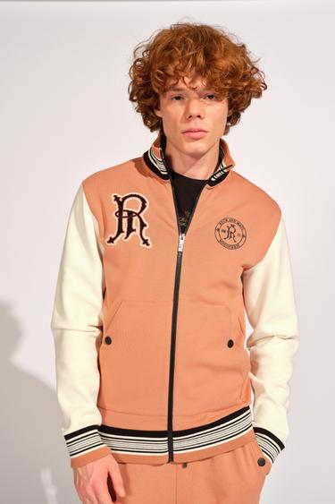  Kiremit Rengi Erkek Spor Ceket