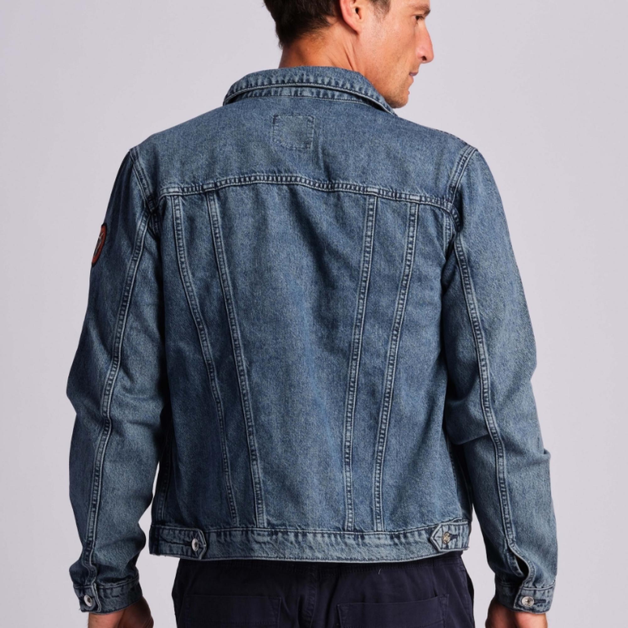 Mavi Erkek Kot Ceket