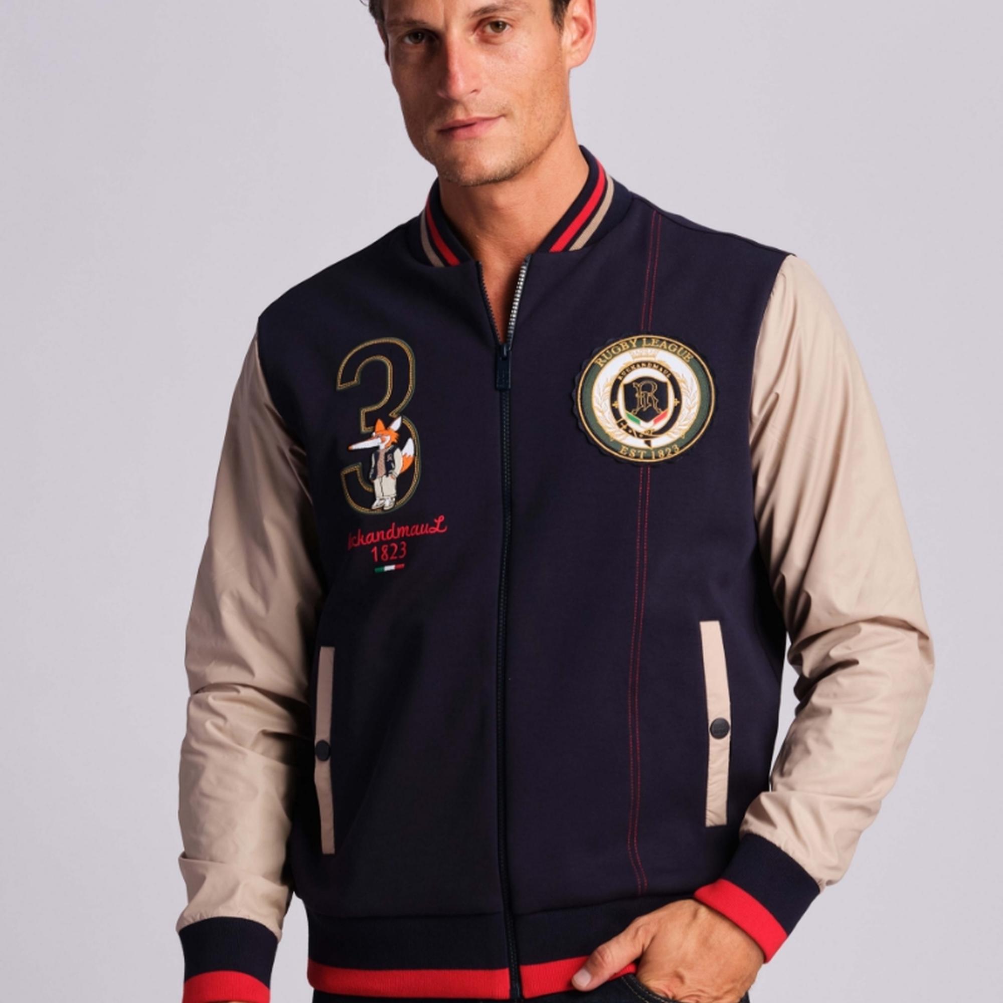 Lacivert Erkek Bomber Ceket