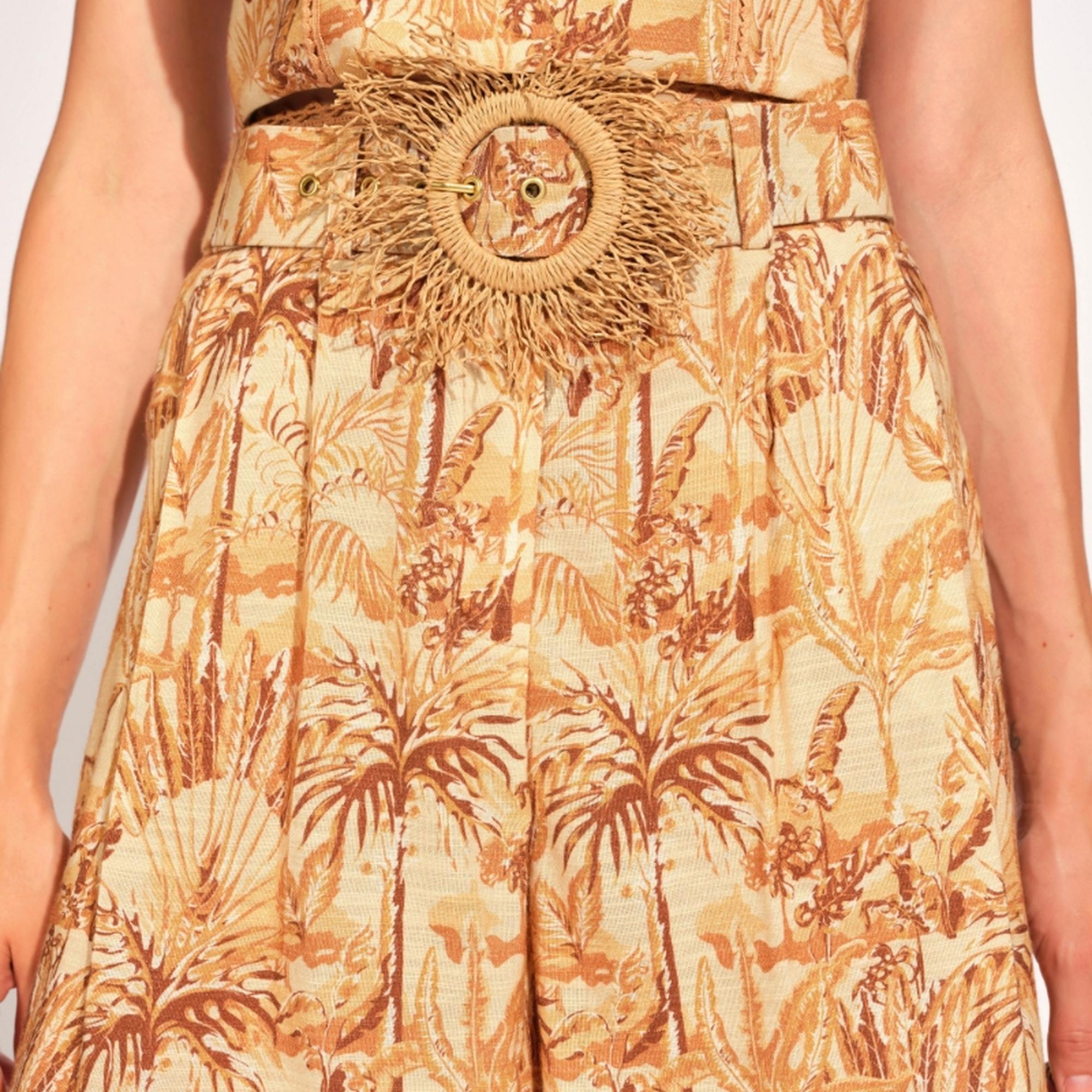 Açık Kahverengi Kadın Şort