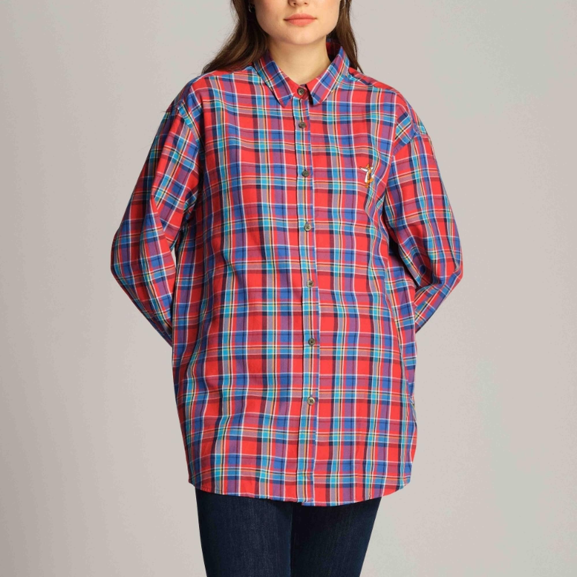 Kırmızı Kadın Gömlek