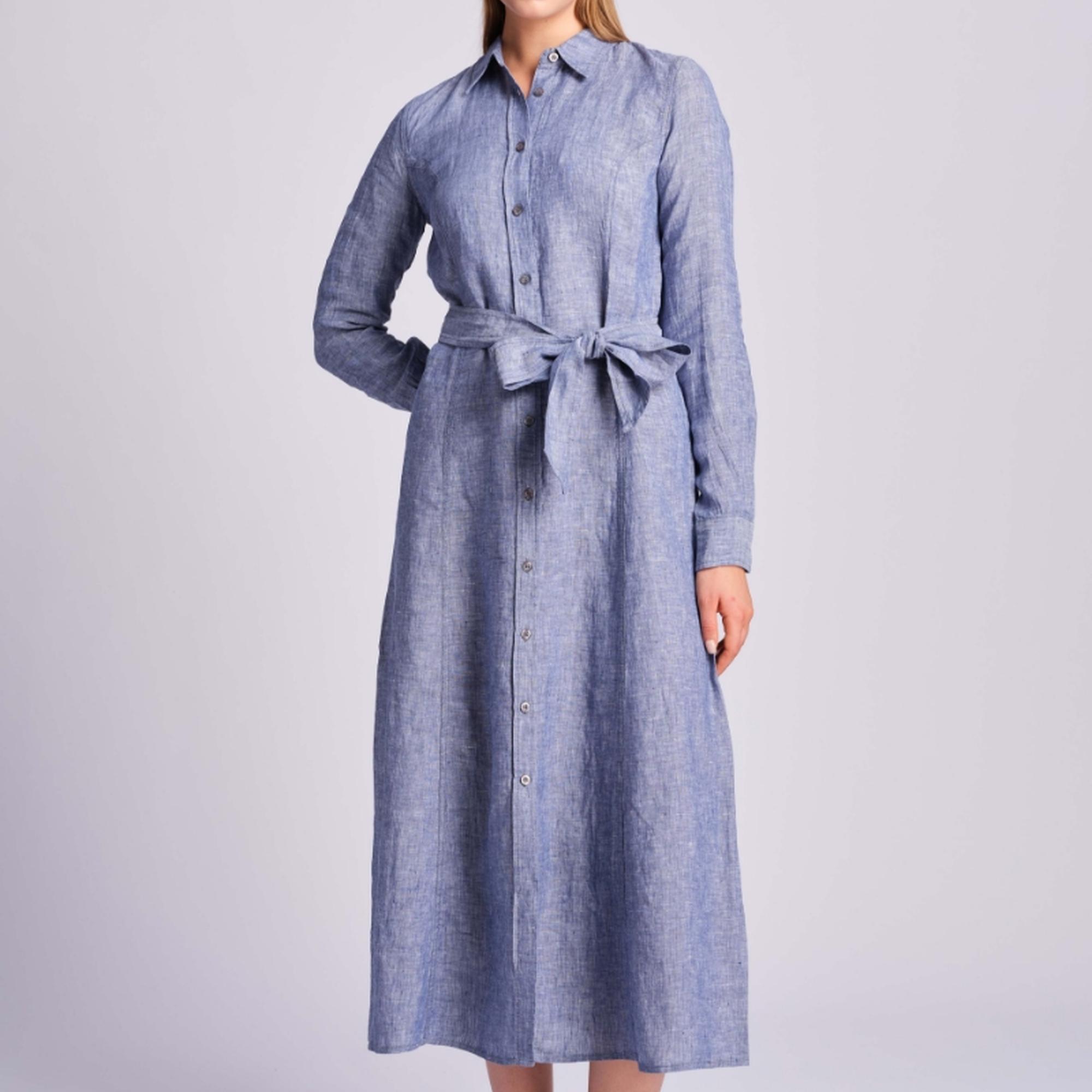 Koyu Mavi Kadın Elbise