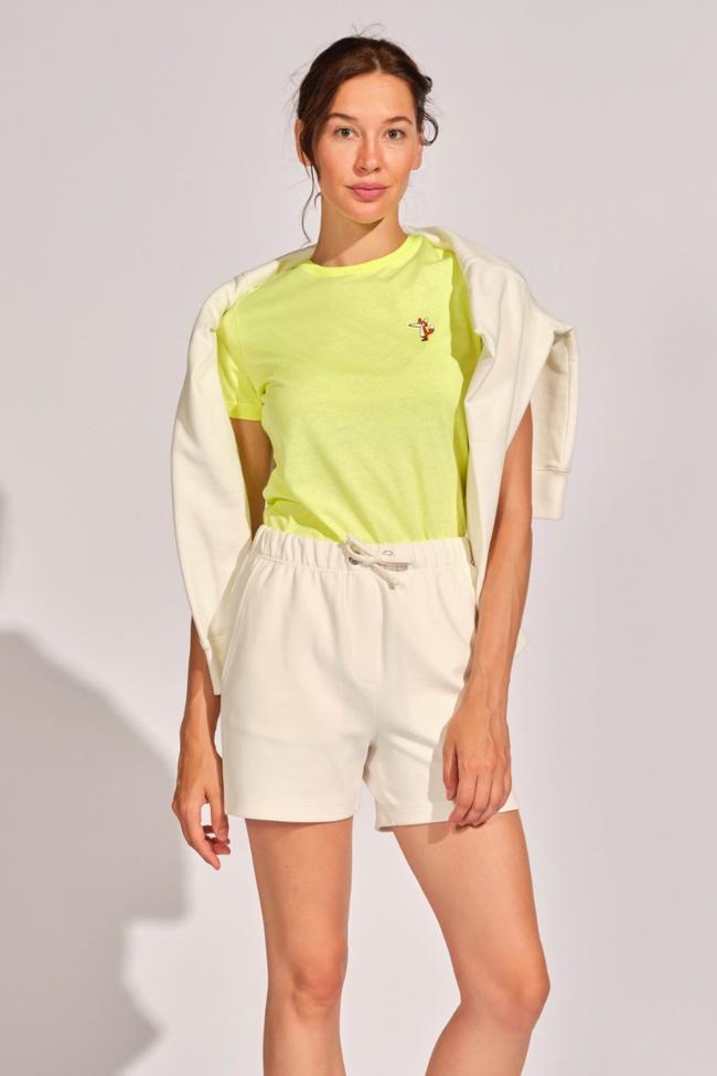  Kırık Beyaz Kadın Şort