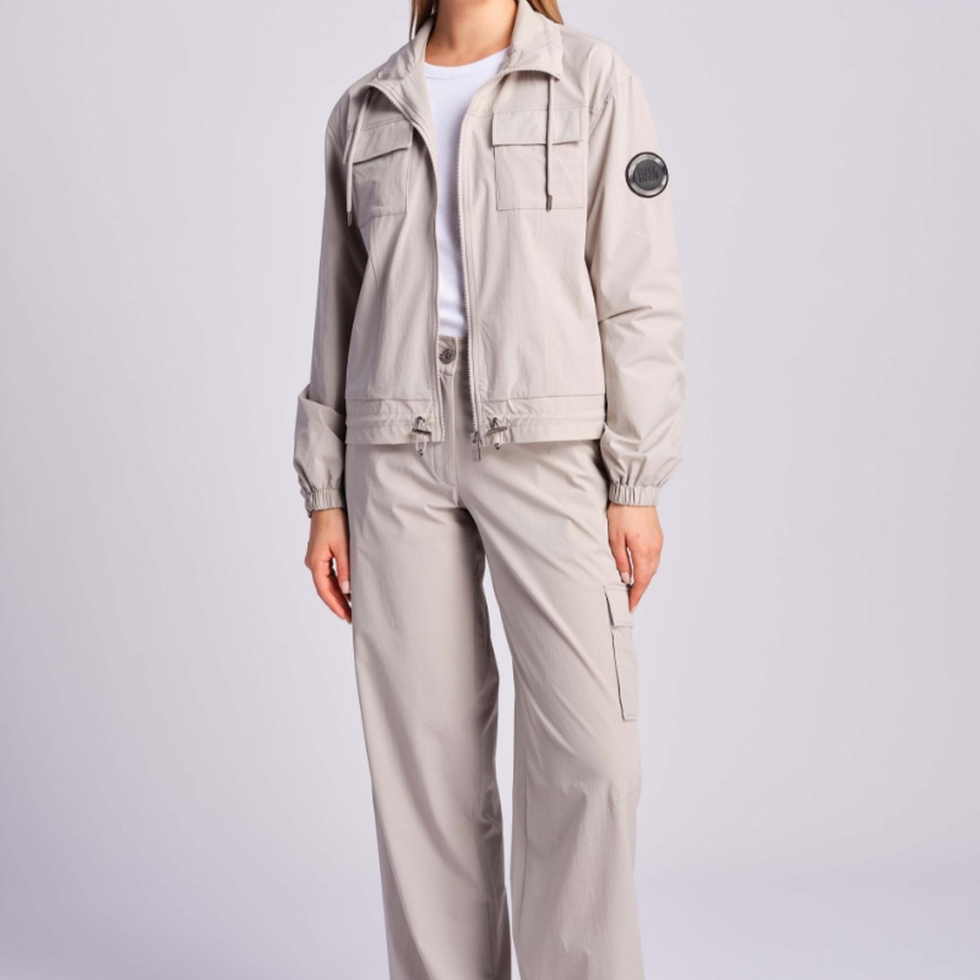 Gri Kadın Kargo Pantolon