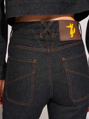  Lacivert Kadın Kot Pantolon